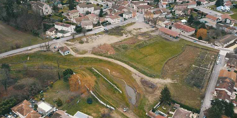 Projet Travaux de restauration environnementale et de prévention des inondations sur la Vesonne à Moidieu-Détourbe